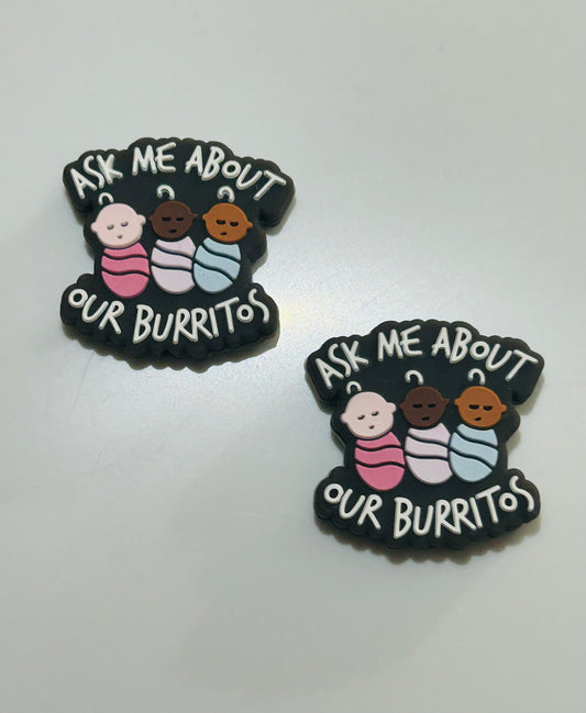 Ask Me About Our Burritos Focal