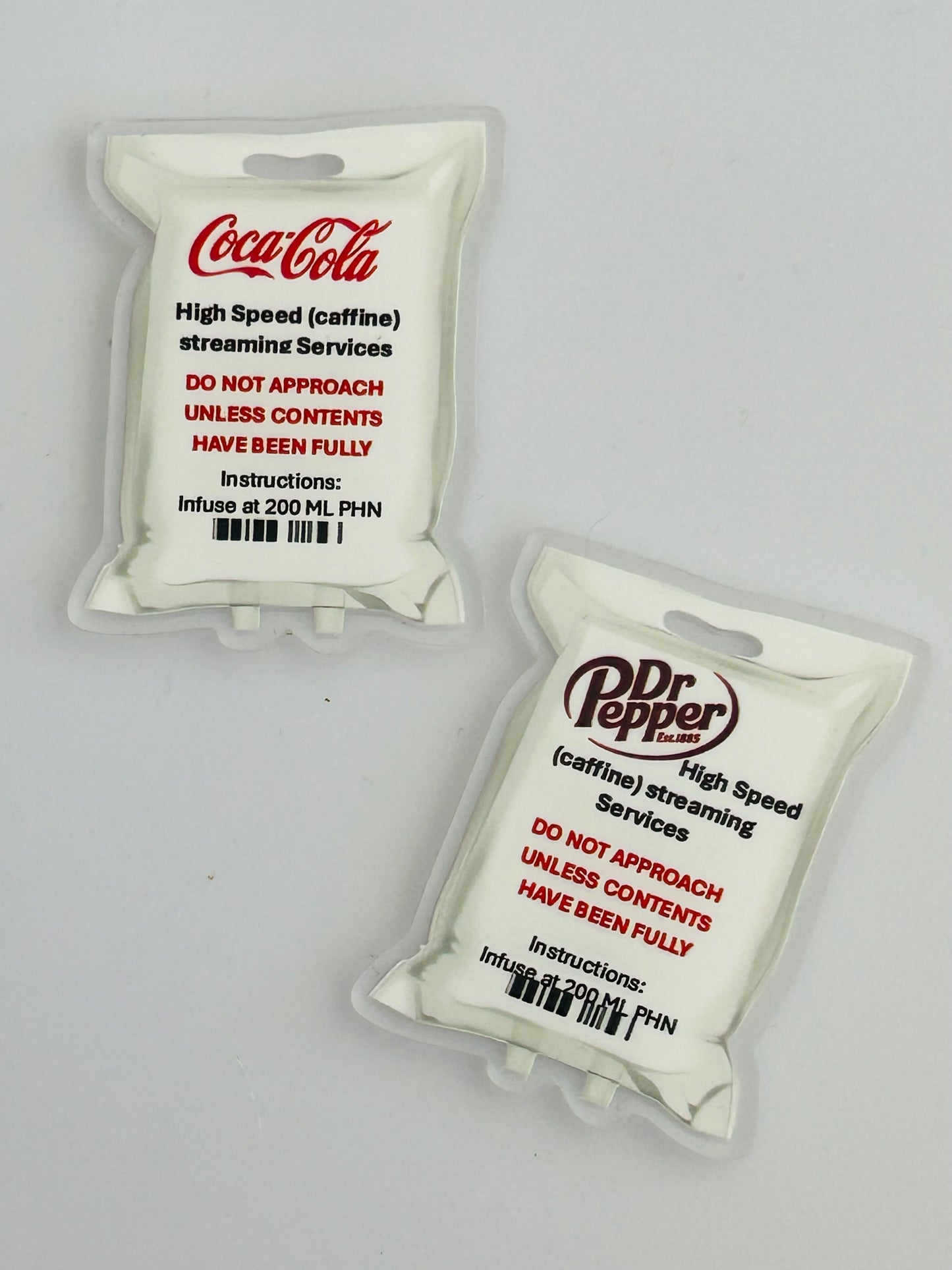 Coke & Dr. Pepper Acrylic Set (2ct)