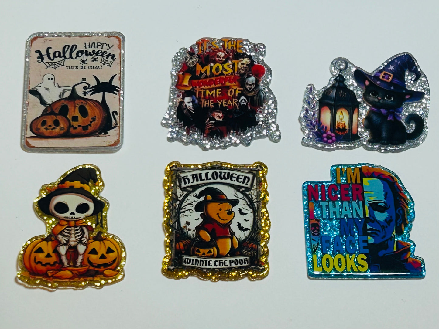 #4 Halloween Acrylic Collection (6ct) *Clearance*