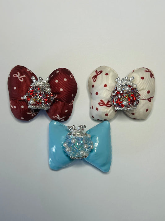 Crown & Large Bow Focal (3ct)