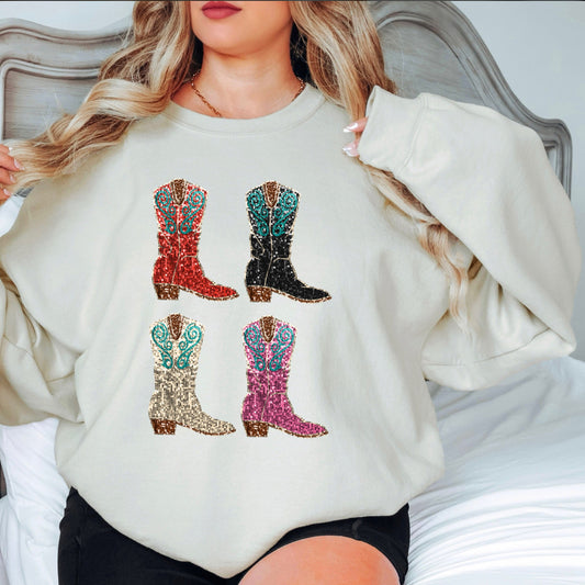 Cow Boots T-Shirt
