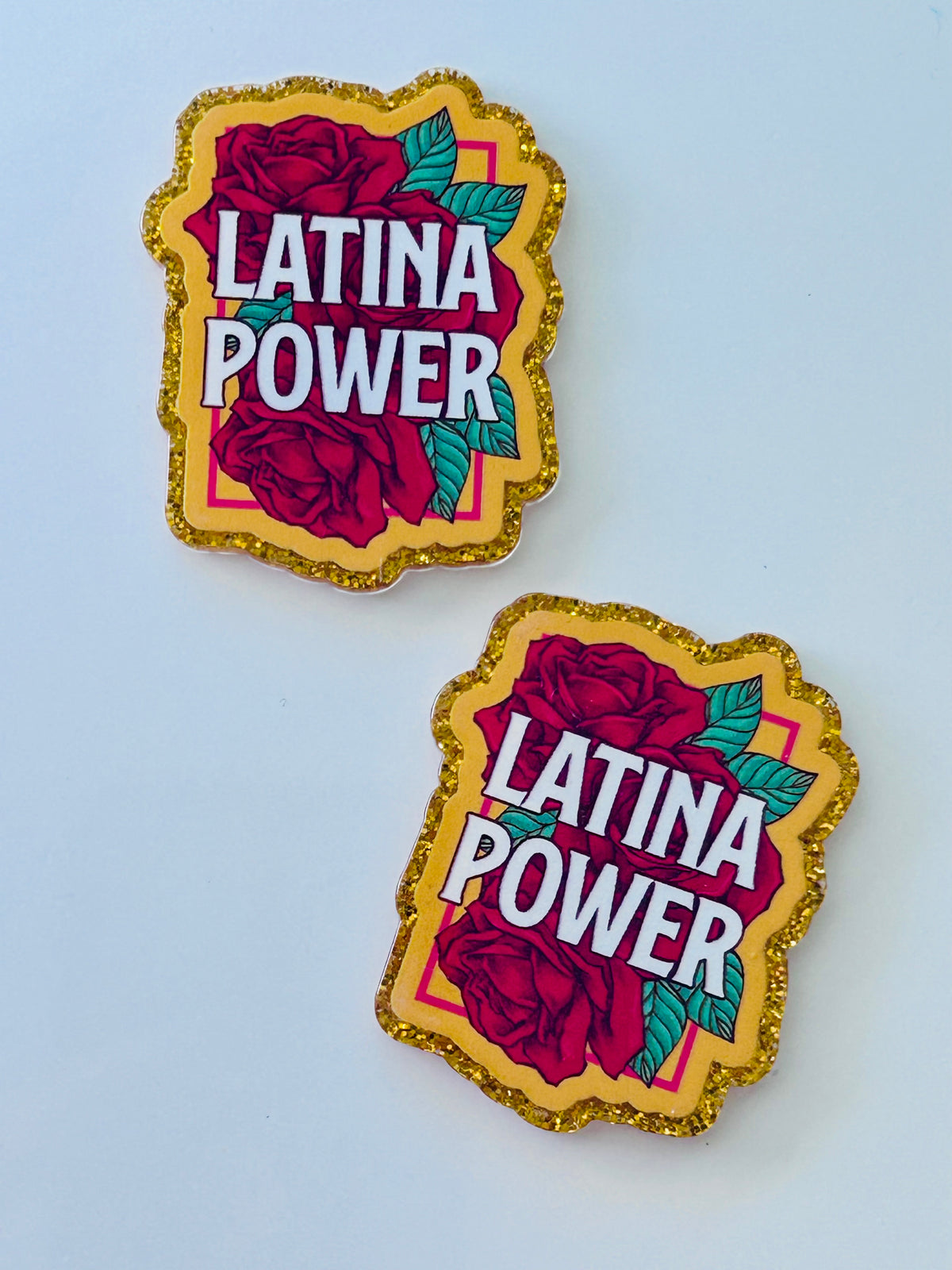 Latina Power Girl Acrylic