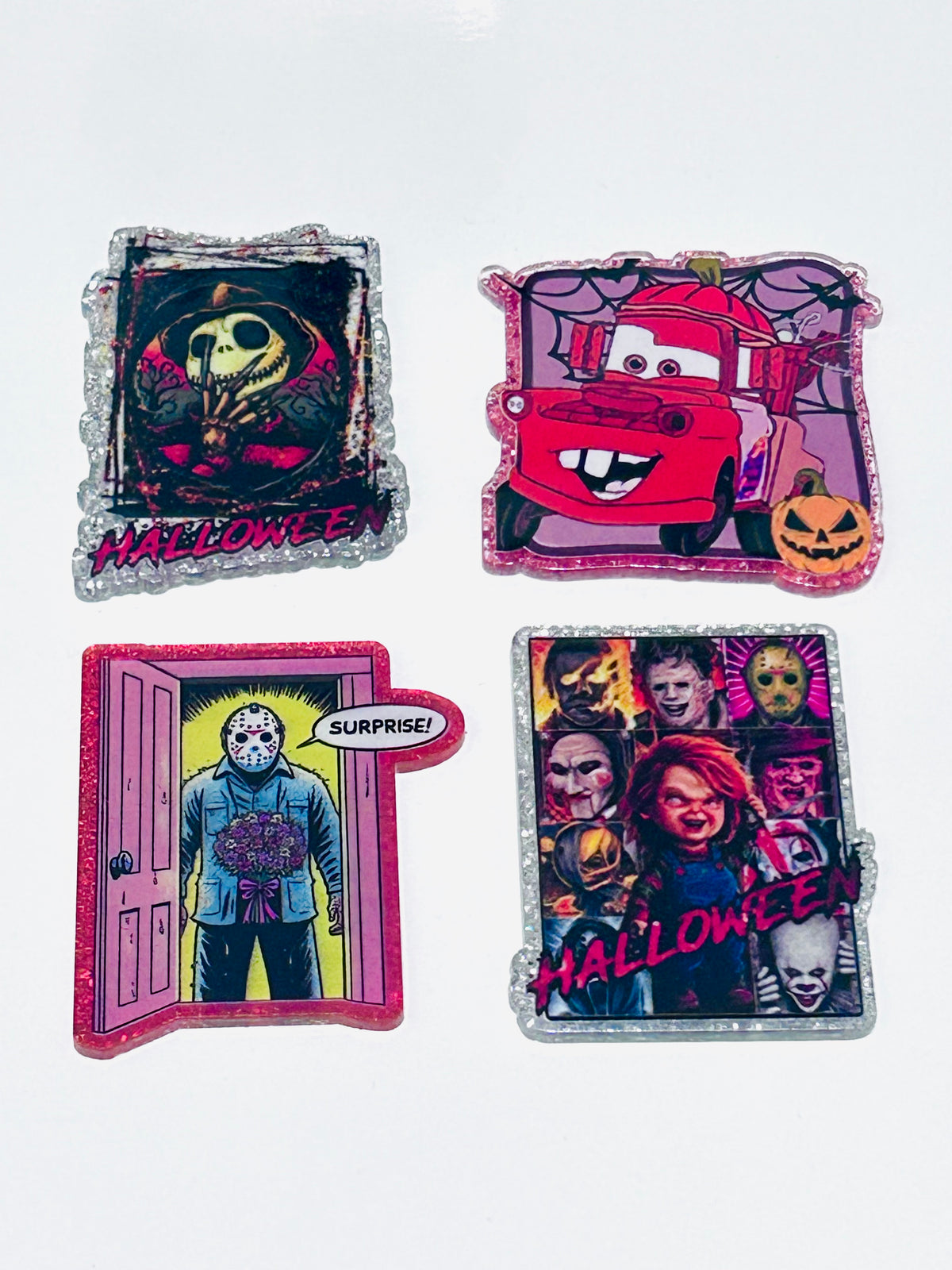 Horror Collection Acrylic Set (4ct)