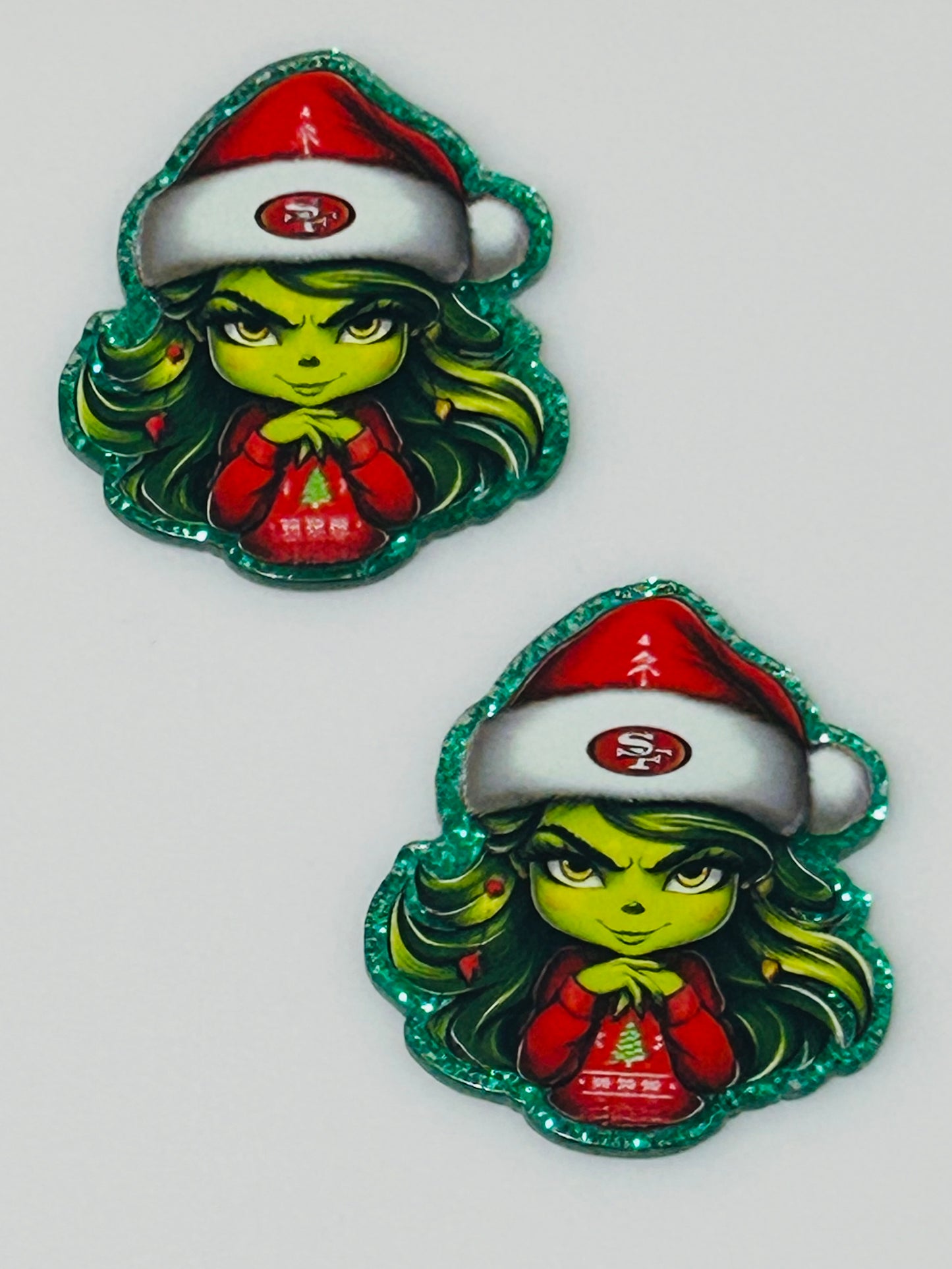 SF Grinchy Girl Acrylic