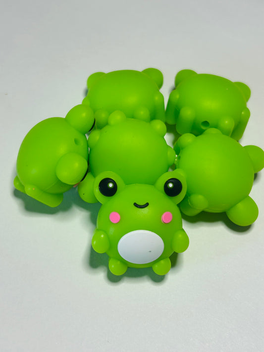 3D Cute Frog Focal