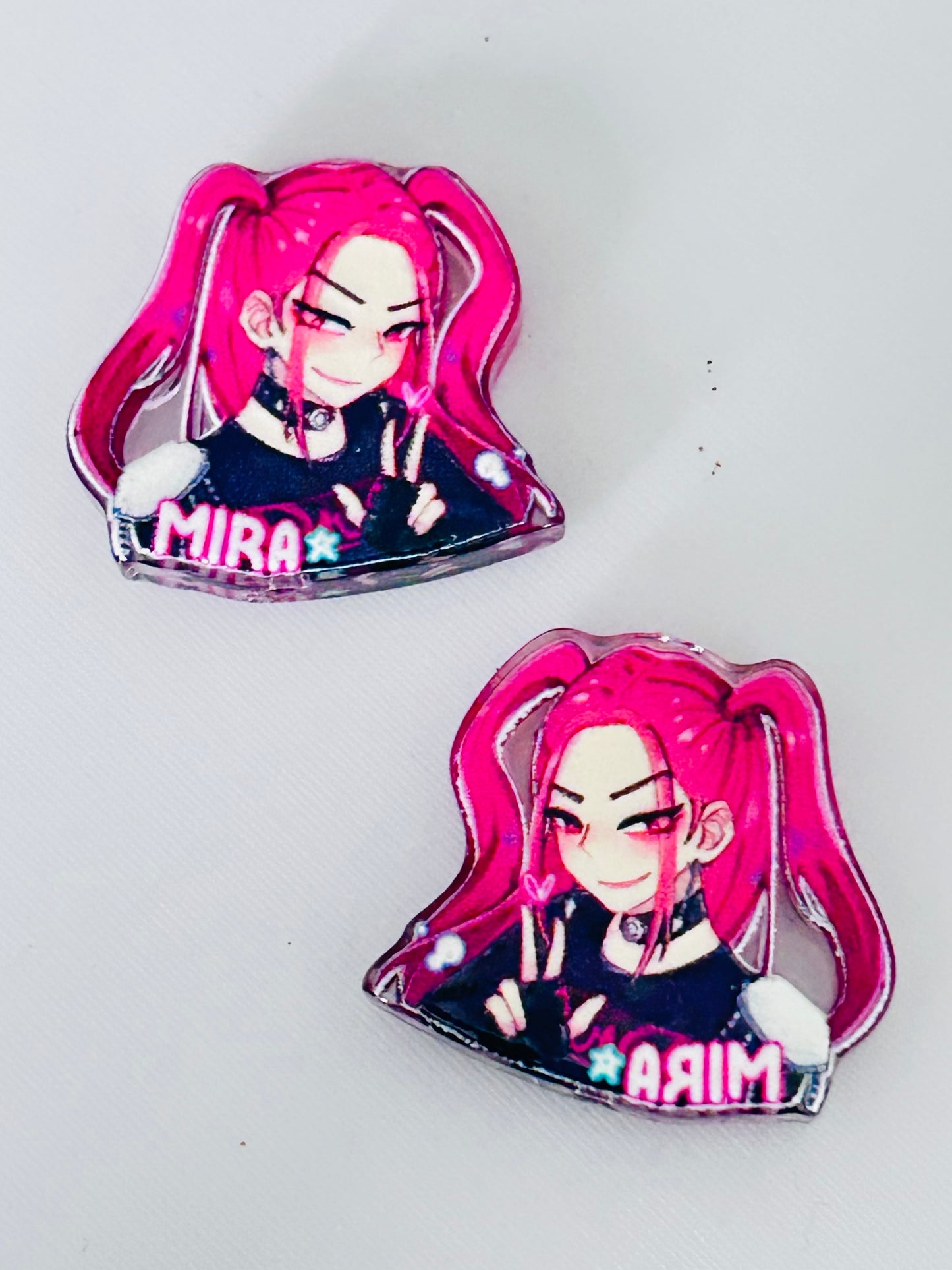 Mira K-Pop Acrylic Focal/Bead (5ct)