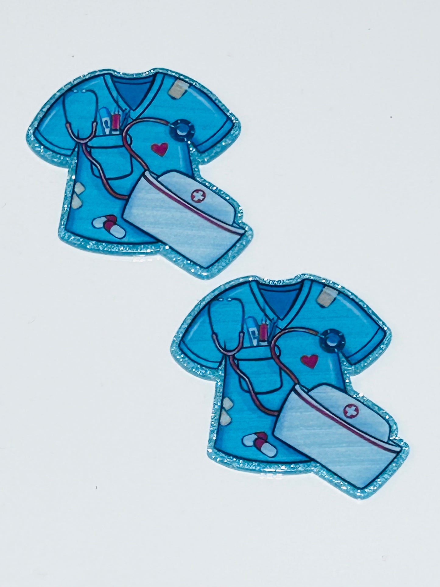 Blue Scrubs Acrylic