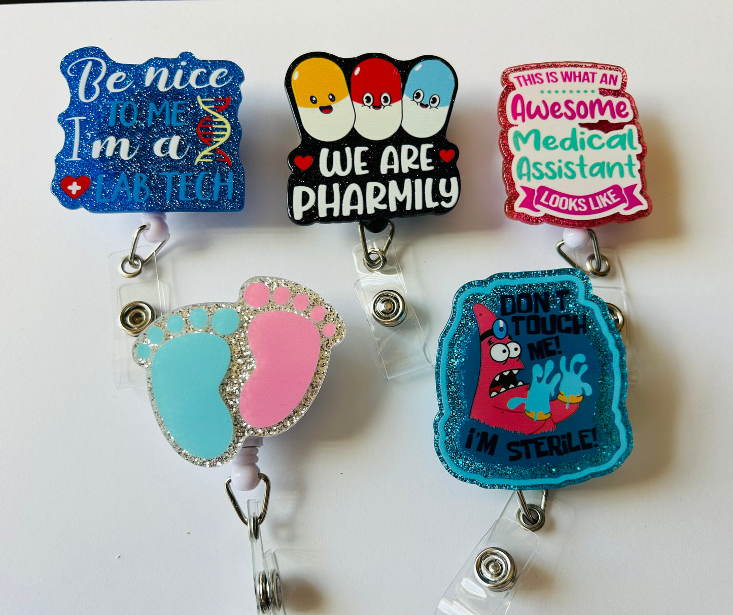 Medical Field Badge Reels