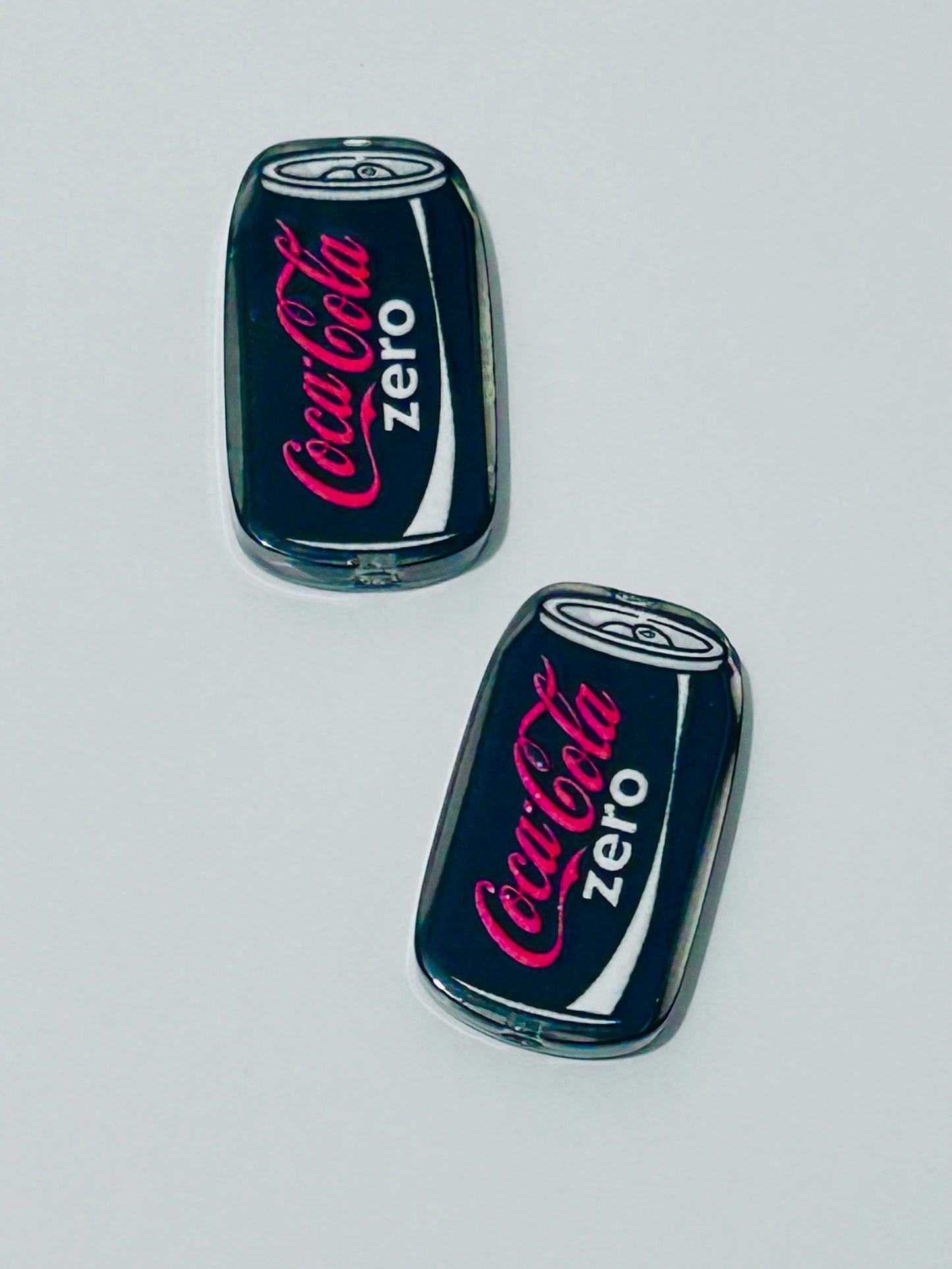 Coke Zero Acrylic Focal/Bead (2ct)