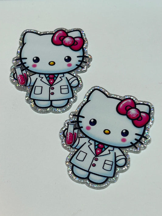 Kitty Scientist Acrylic