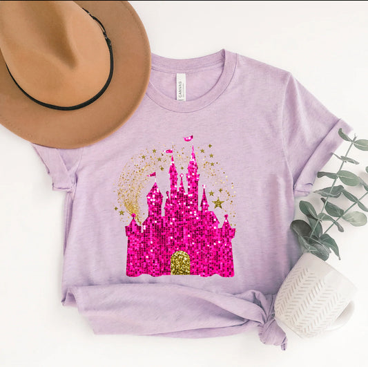 Pink Castle T-shirt