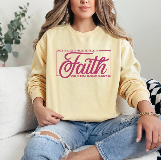 Faith Long Sleeve T-Shirt