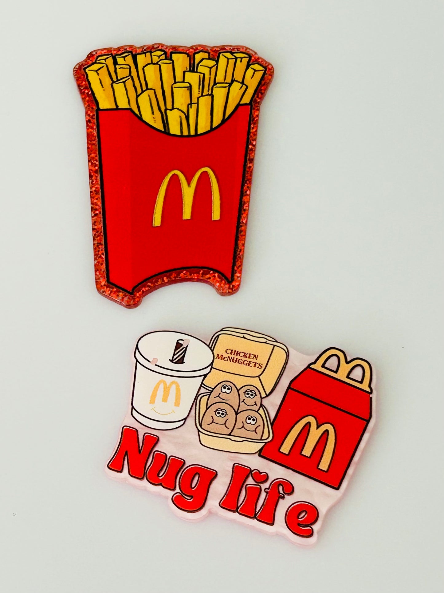 Mickey D’s Acrylic Set (2ct)