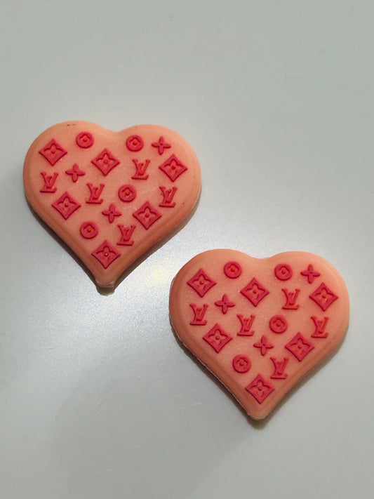 Peach LV Heart Focal