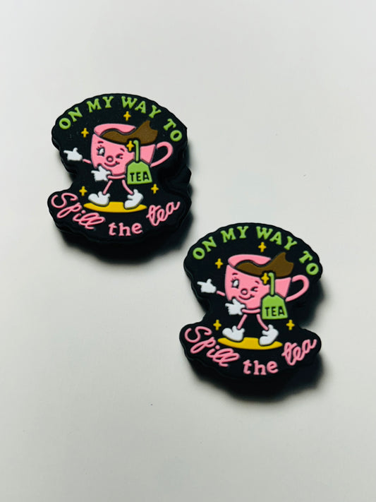 On My Way To Spill The Tea Focal