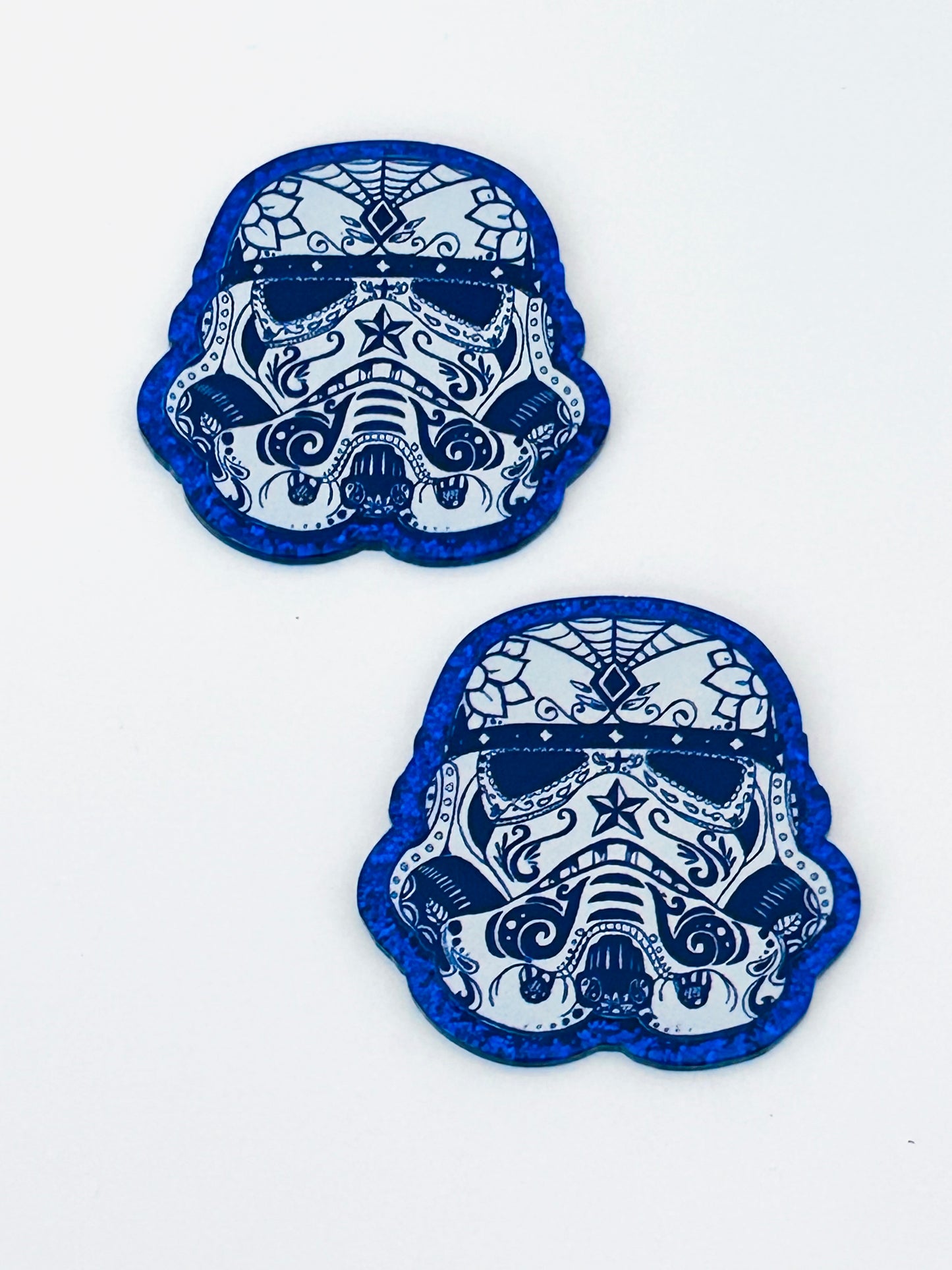 Sugar Skull Galactic Trooper  Acrylic