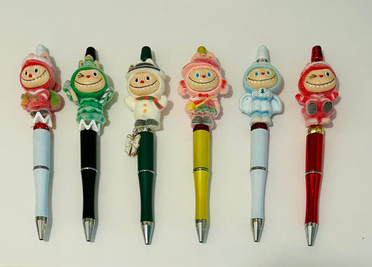Labubu Christmas Pen Set (6ct)