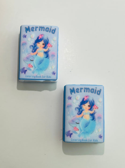 3D Mermaid Book Focal