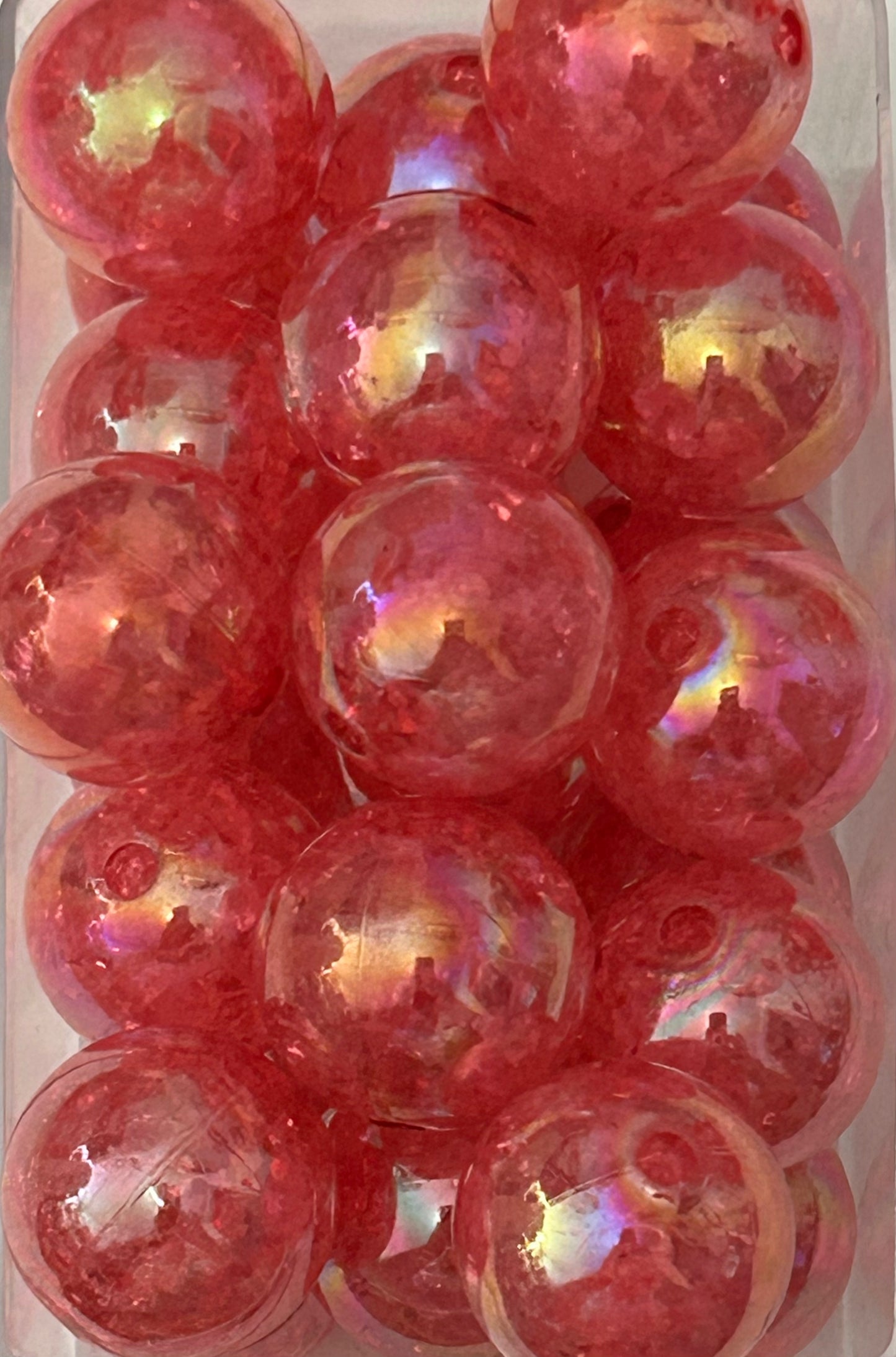 20mm Crackle Bead (9ct)