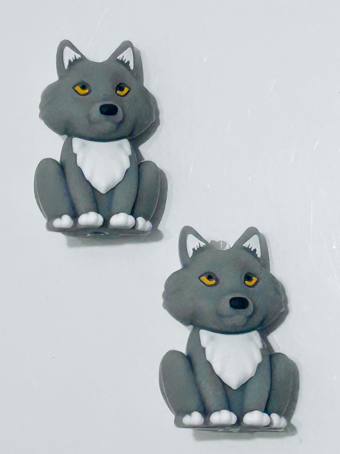 3D Wolf Silicone Focal