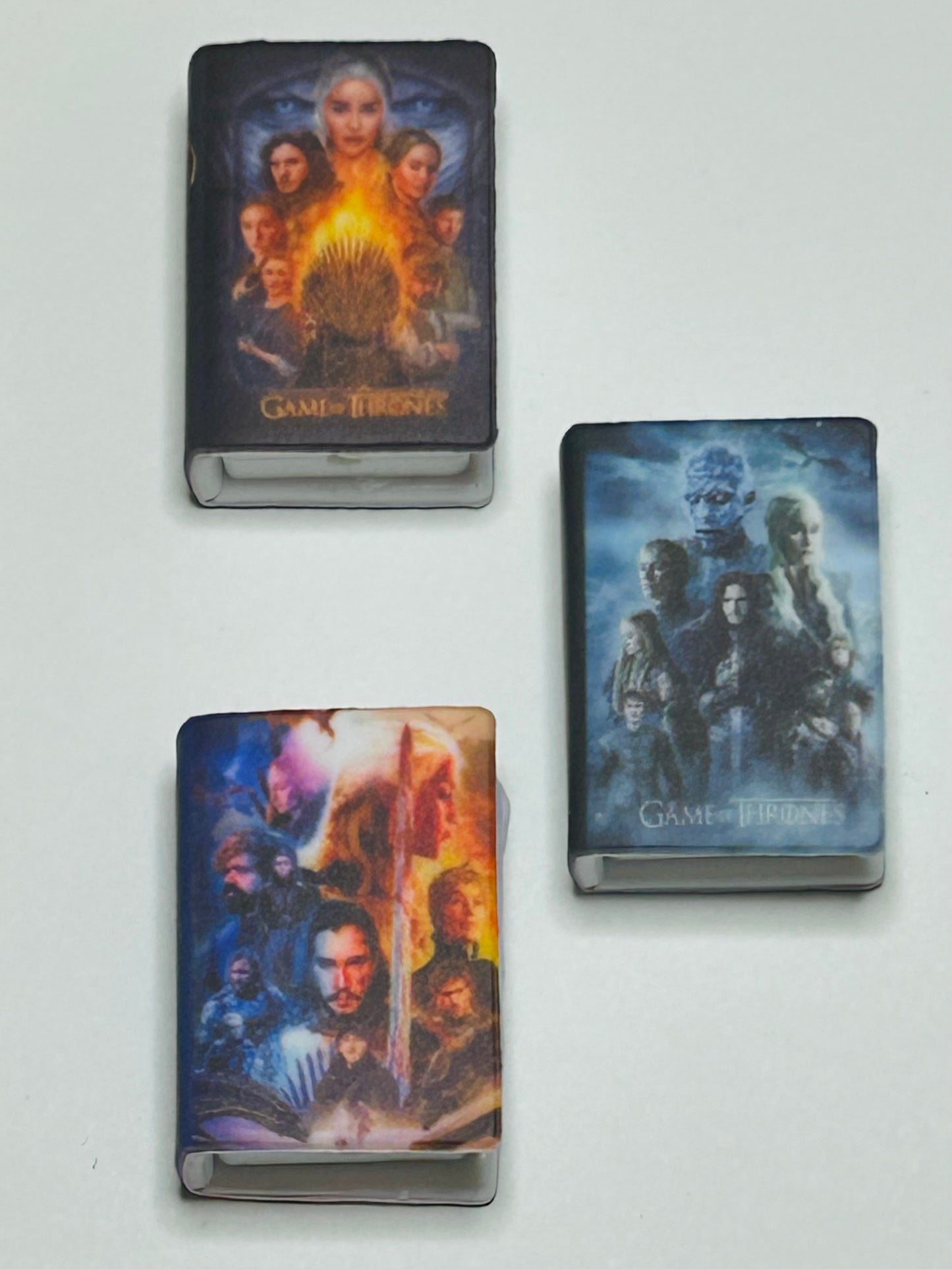 Game Of Thrones Inspired Book Focal Collection (3ct)