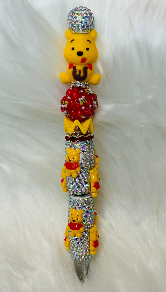 Pooh Rhinestone Fancy Pen