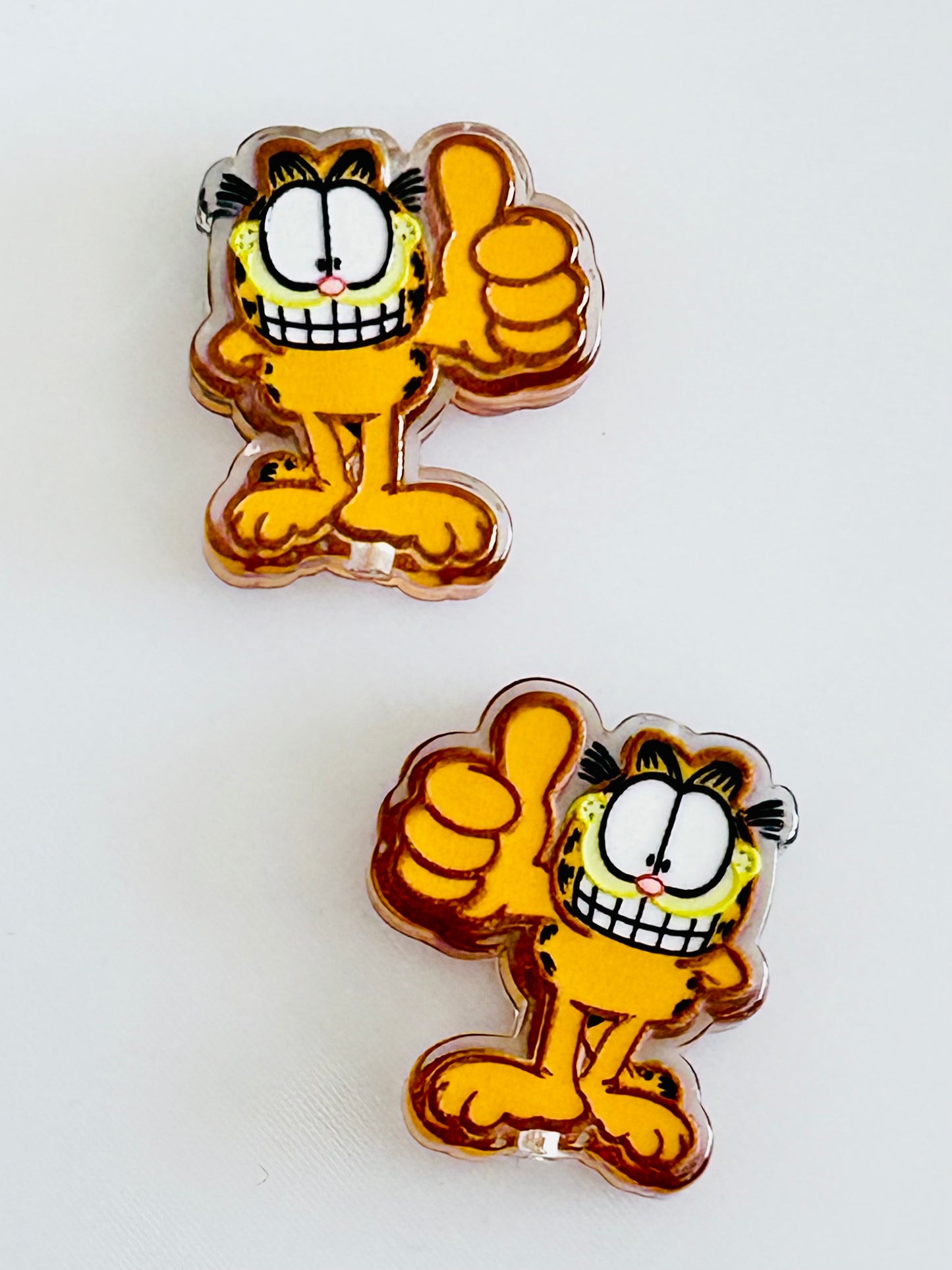Garfield Acrylic Focal/Bead (5ct)