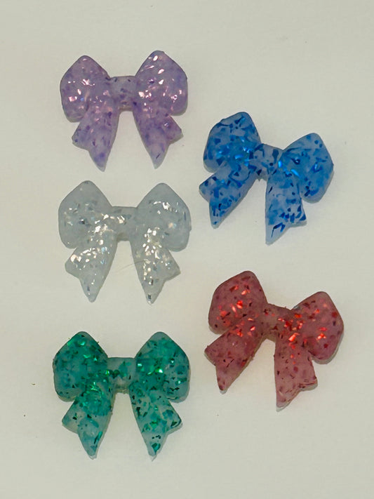 Glitter Bow Focal Set (5ct)