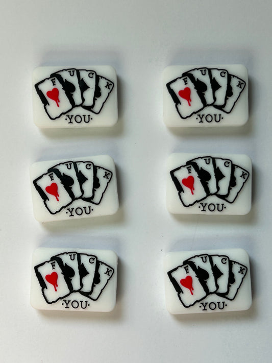 F U C K Card Silicone Focal