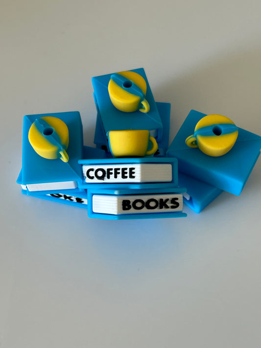 3D Coffee & Books Focal
