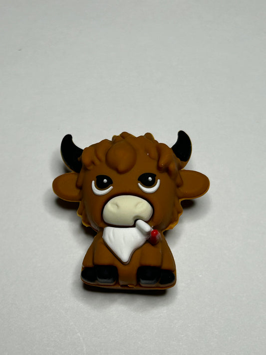 *Clearance* 3D Smoking Cow Focal