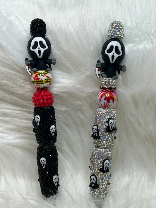 Scream Rhinestone Fancy Pen