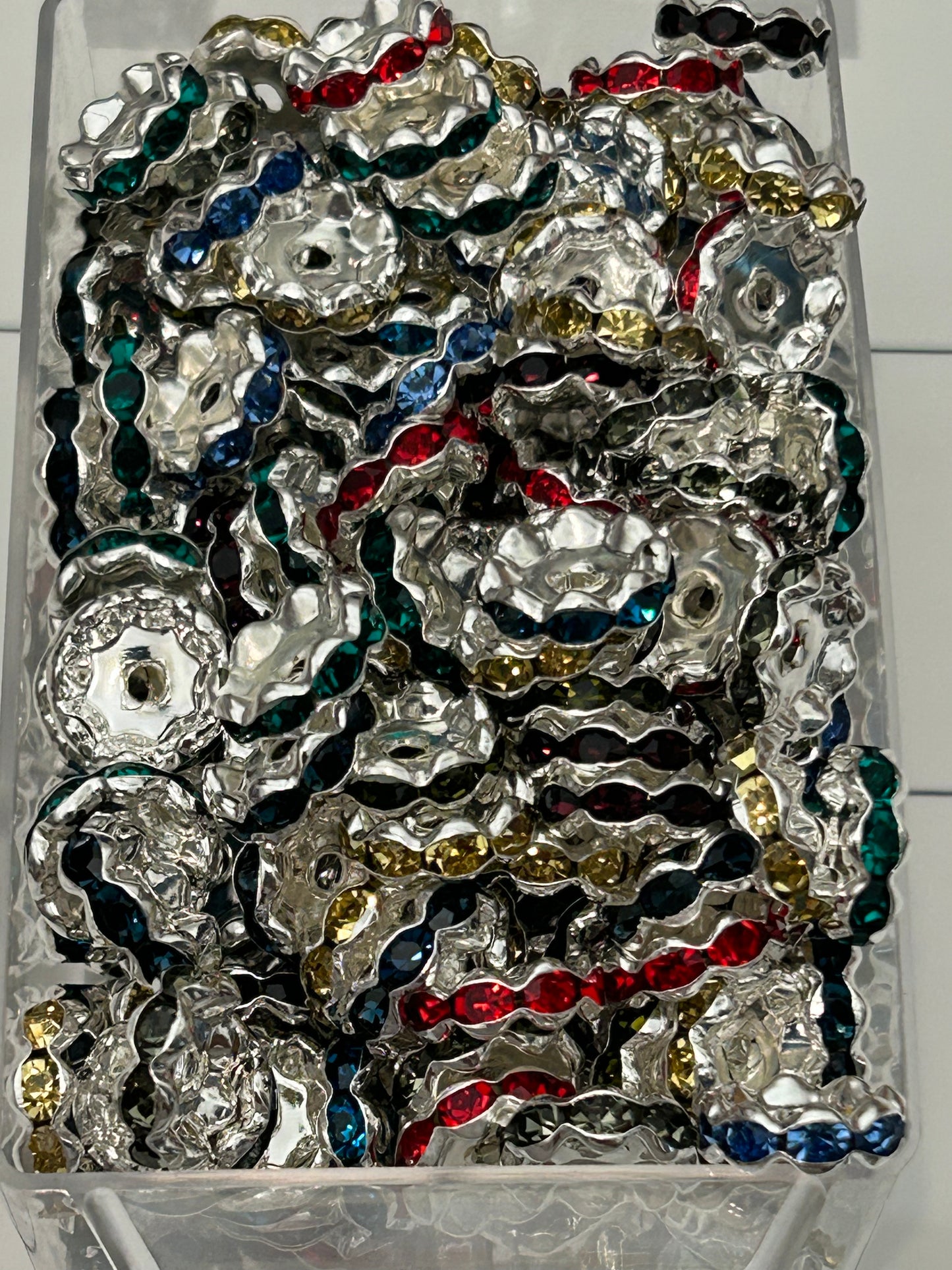 10mm Bling Spacer Mix (45ct)