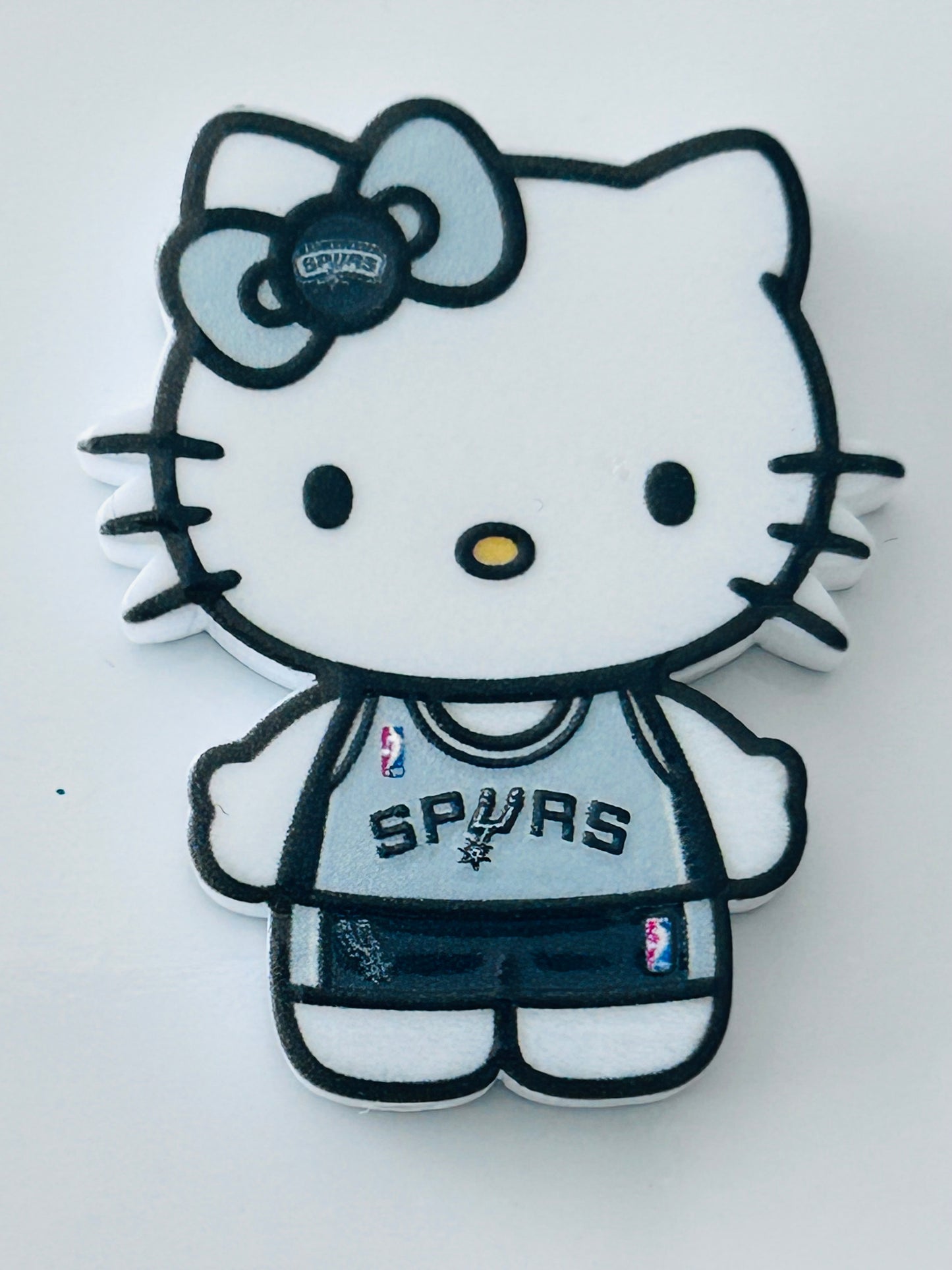 Basketball Kitty Acrylic Focal