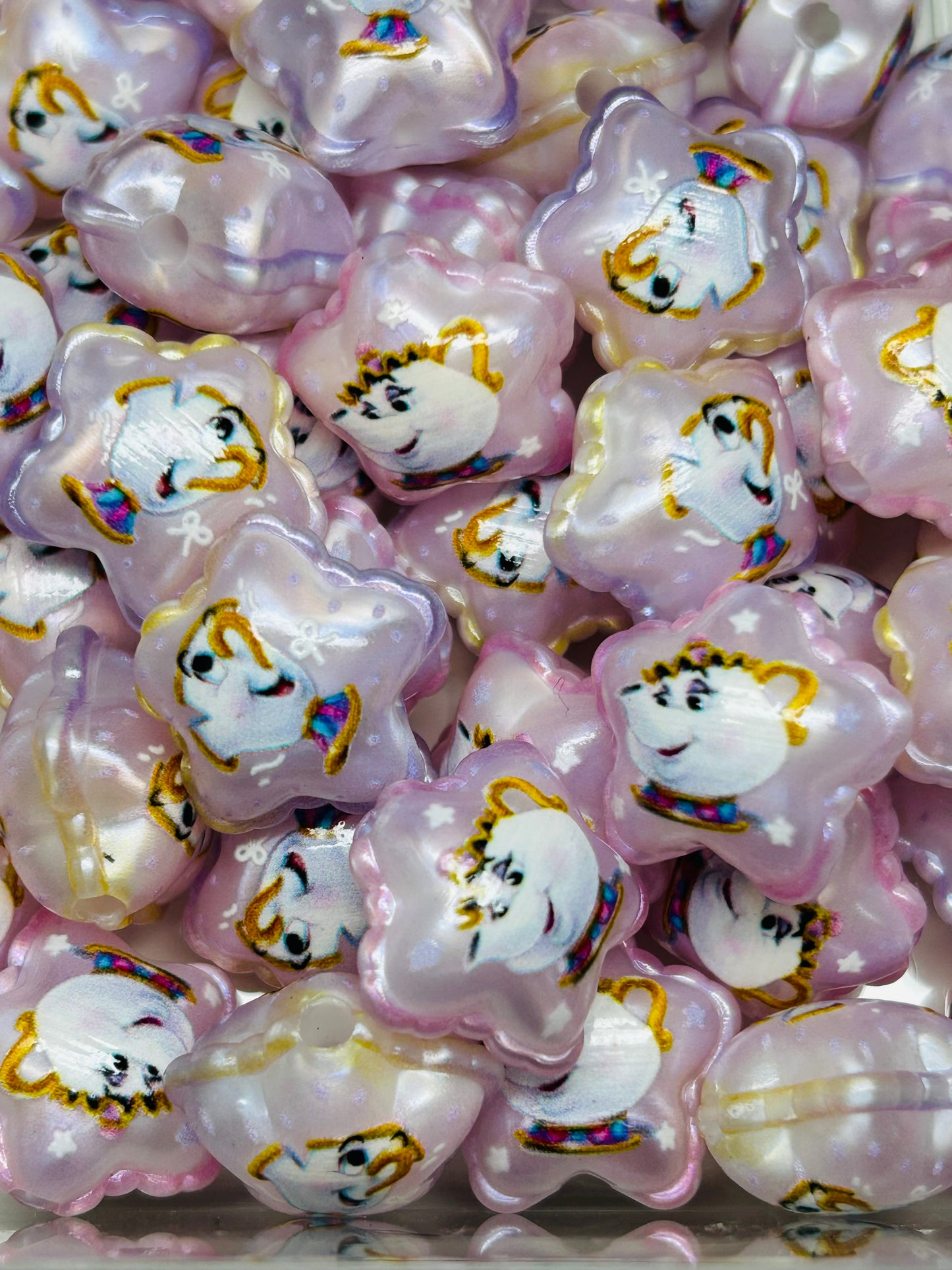 Tea Pot & Son Bead Mix (15ct)