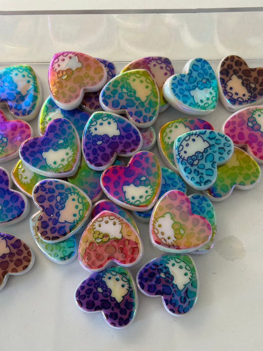 HK Acrylic Hearts (20ct)