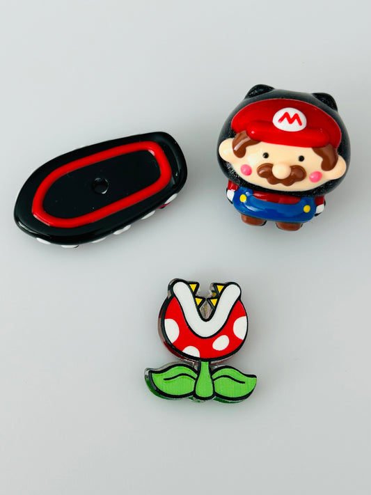 Skateboarding Mario Focal Set (3ct)