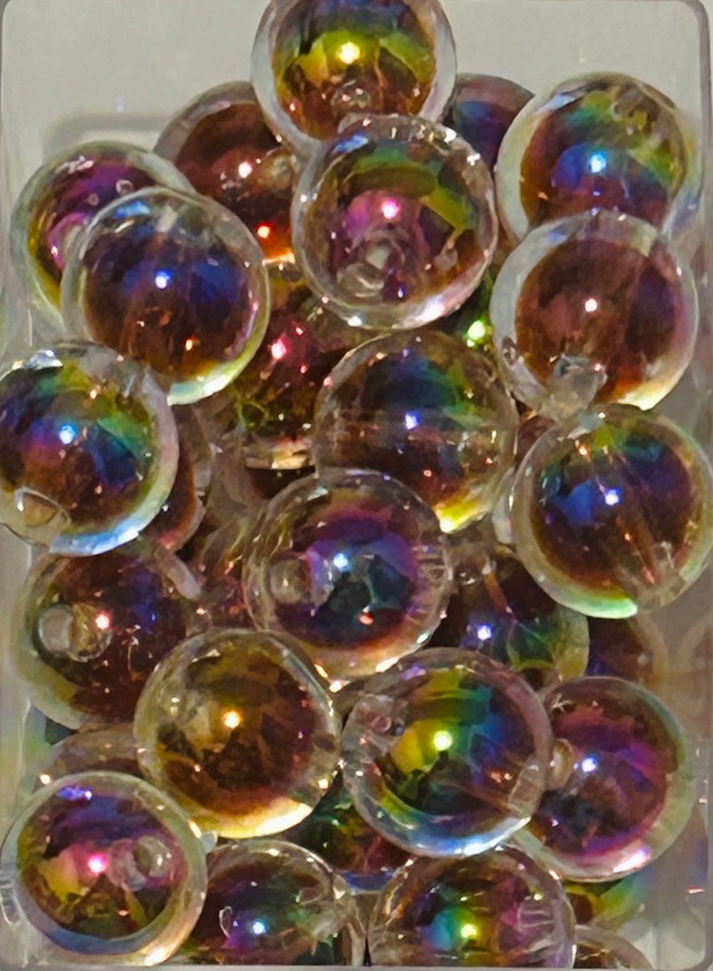 16mm Double Layer Acrylic Beads (20ct)