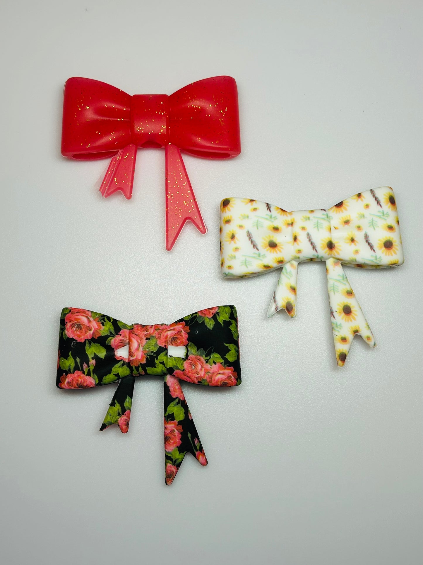 Large Silicone Bow Toppers