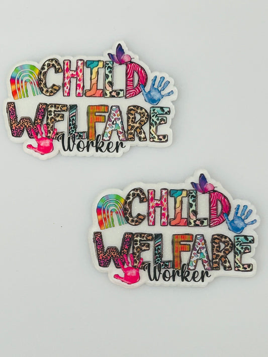 Child Welfare Worker Acrylic