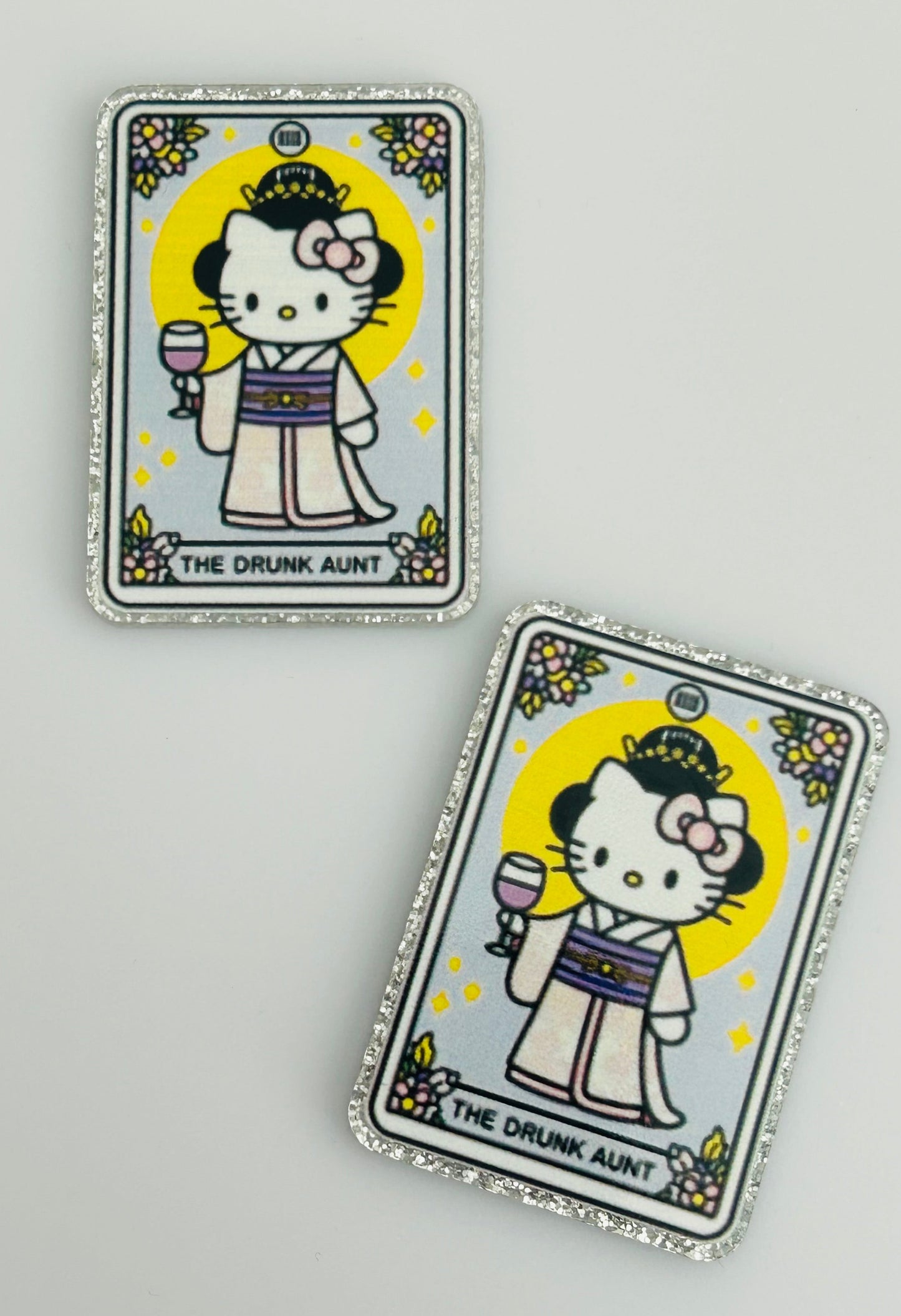The Drunk Aunt Tarot Card Acrylic