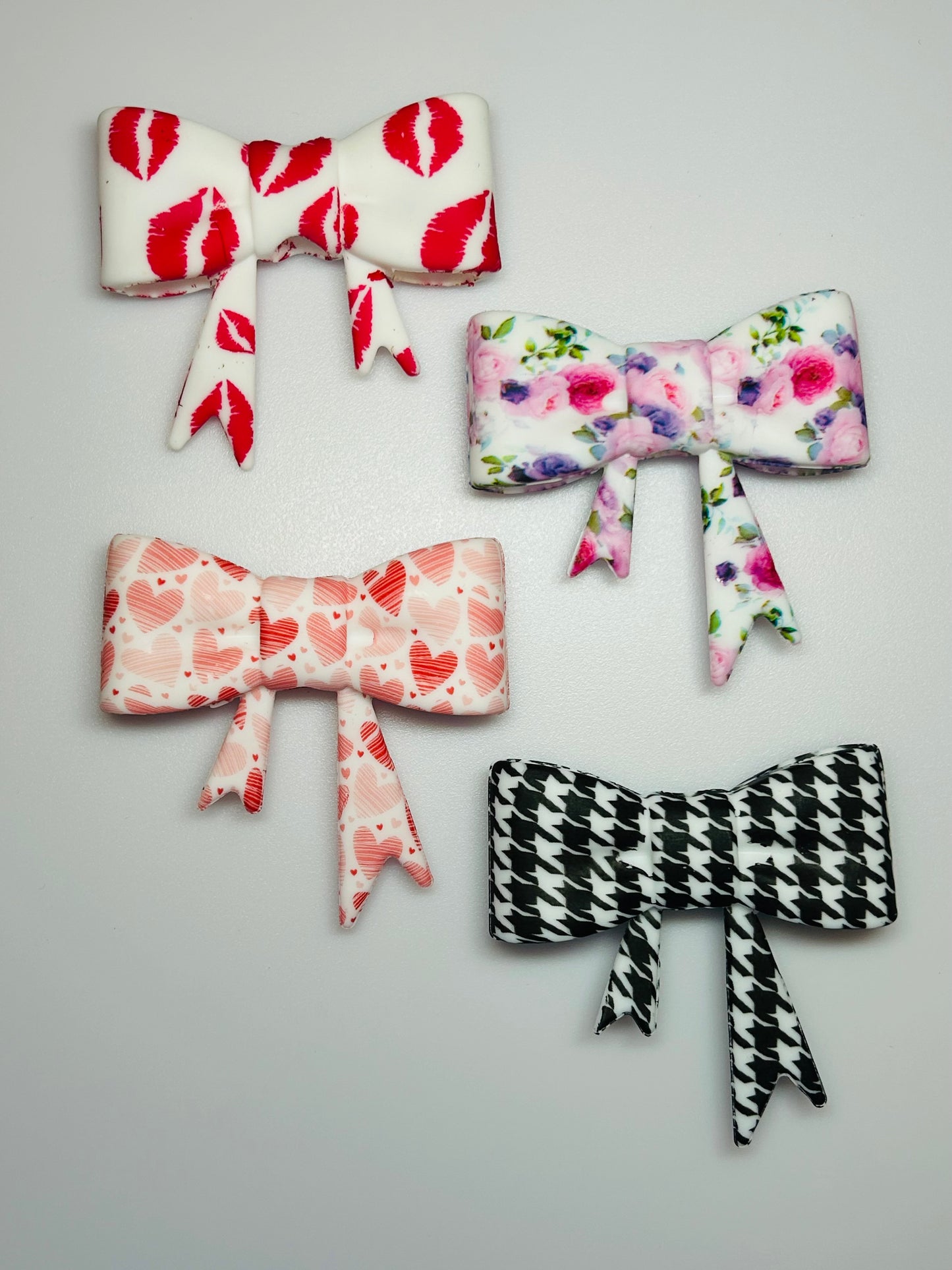 Large Silicone Bow Toppers