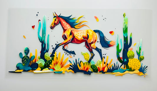 Horse 16oz Cup Wrap