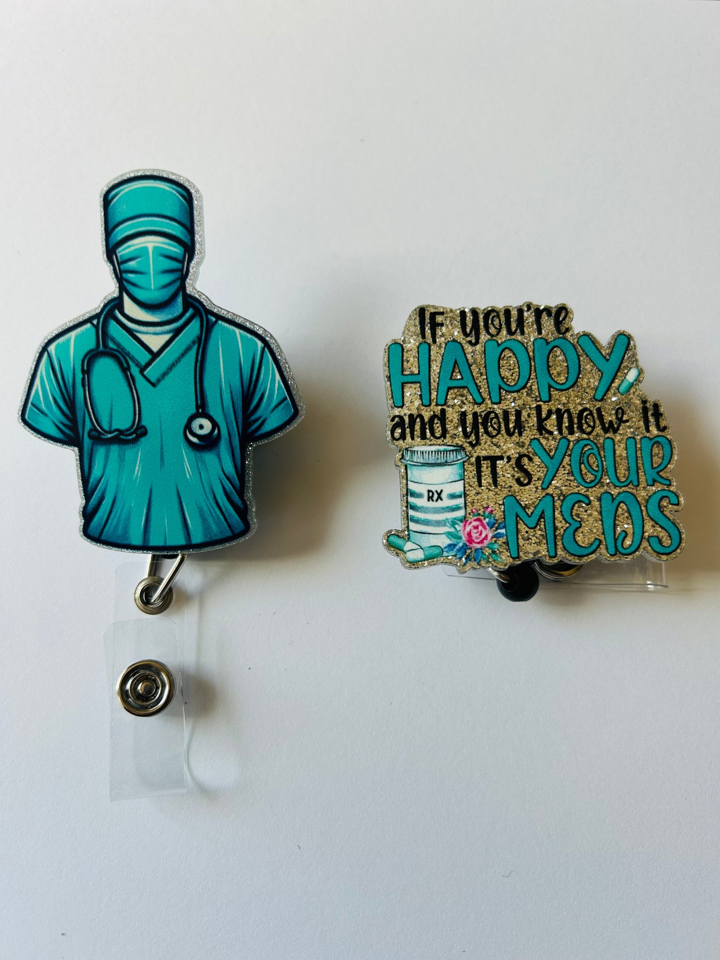 Medical Field Badge Reels
