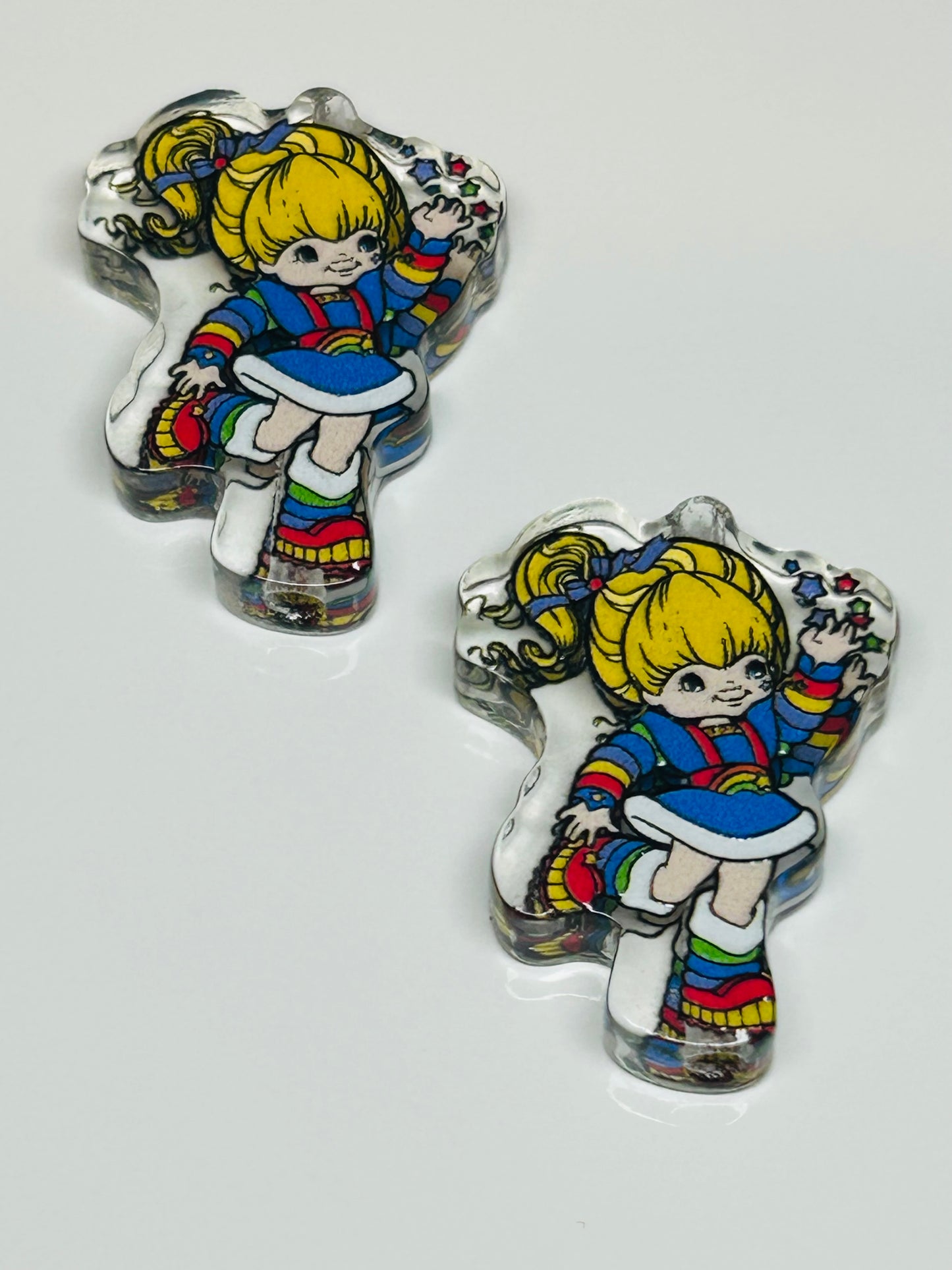 Rainbow Bright Acrylic Focal/Bead (2ct)