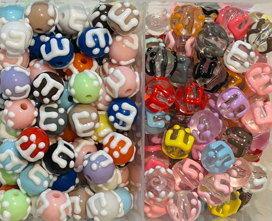 Drip Acrylic Bead Mix (12ct)