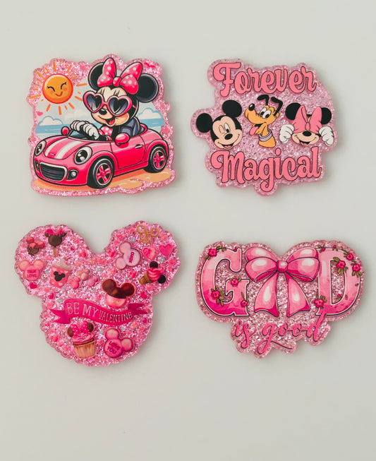 Pink Acrylic Set (4ct)