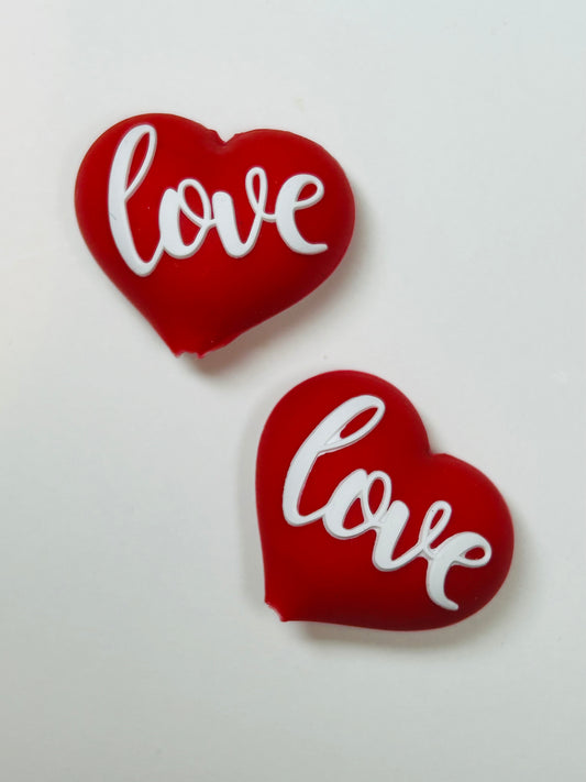 3D Love Heart Focal