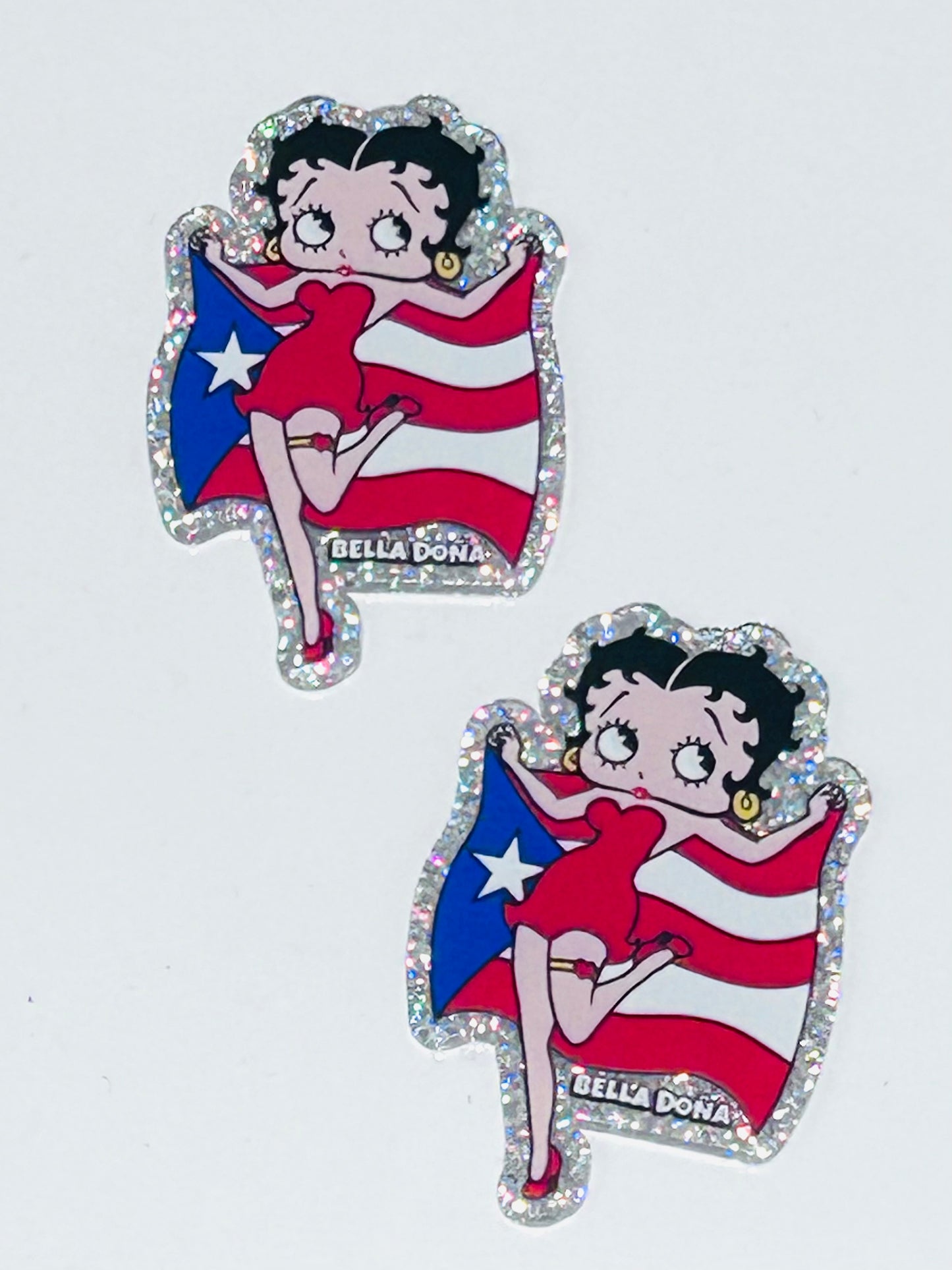 Patriotic Betty Acrylic
