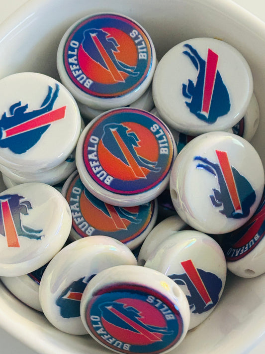 Buffalo Acrylic Bead Mix (10ct)